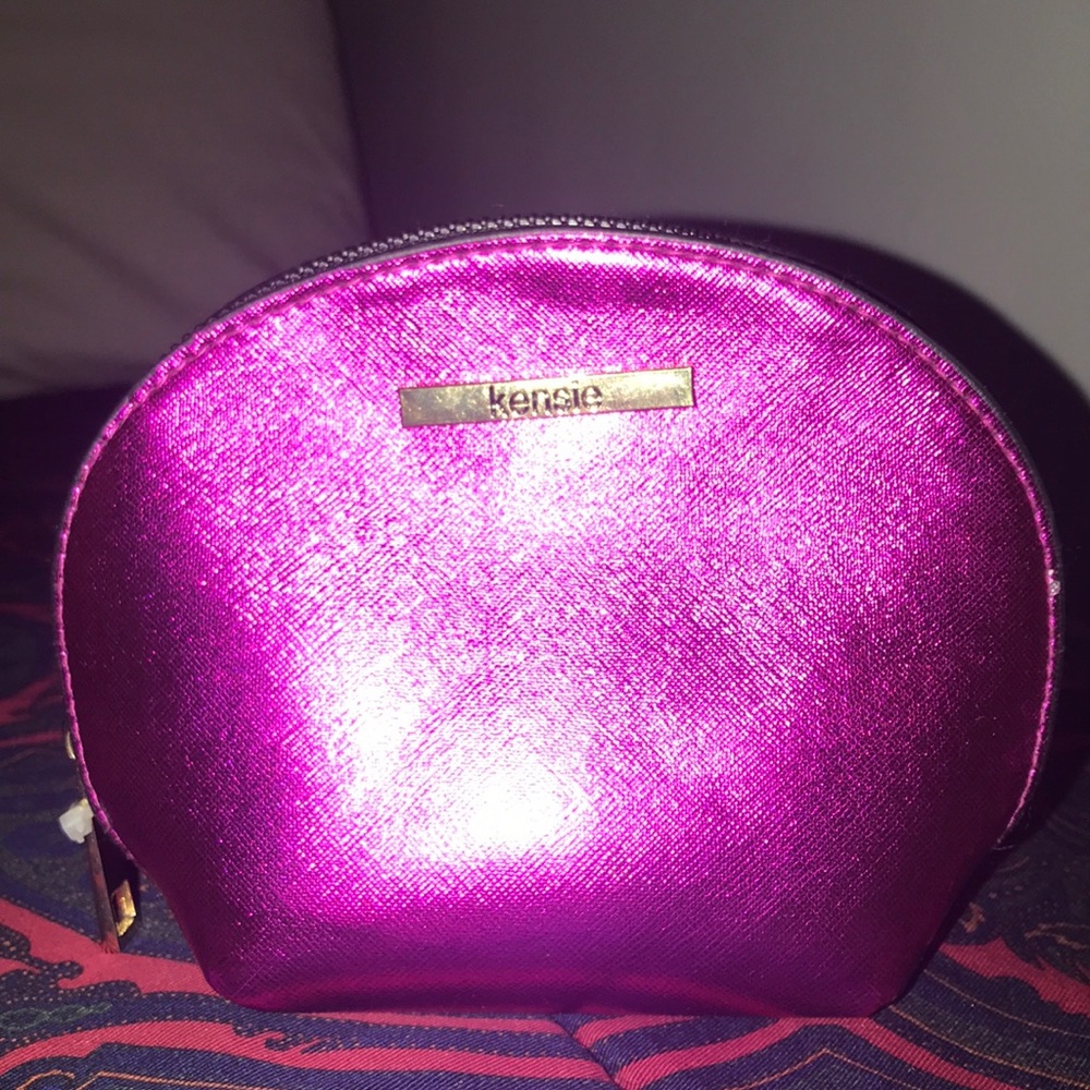 Cosmetic pouch, used once